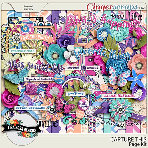 Capture This - Page Kit by Lisa Rosa Designs