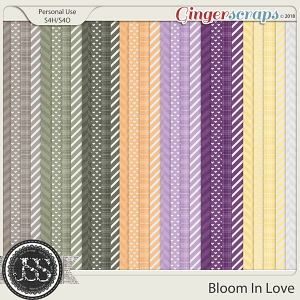Bloom In Love Pattern Papers