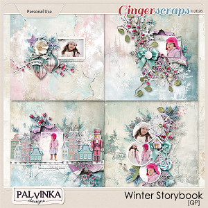 Winter Storybook QP by Palvinka Designs