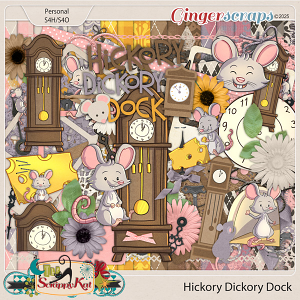 Hickory Dickory Dock Kit by The Scrappy Kat