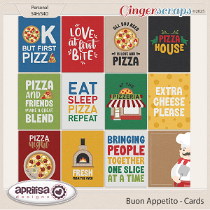 Buon Appetito - Cards by Aprilisa Designs