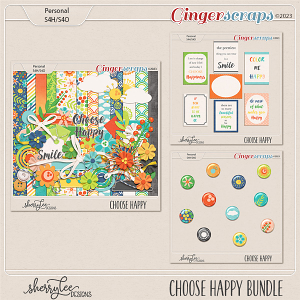 Choose Happy Bundle by Sherry Lee Designs