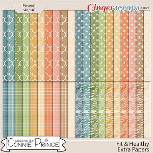 Fit & Healthy - Extra Papers by Connie Prince