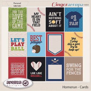 Homerun - Cards by Aprilisa Designs