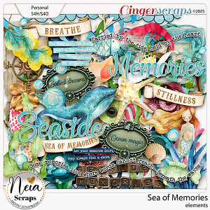 Sea Of Memories - elements - by Neia Scraps