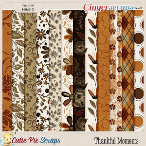 Thankful Moments Pattern Papers
