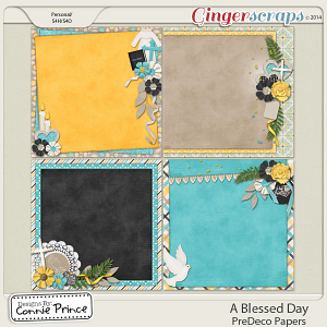A Blessed Day - PreDeco Papers