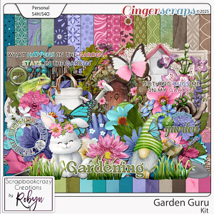 Garden Guru Kit by Scrapbookcrazy Creations Garden Guru Kit by Scrapbookcrazy Creations