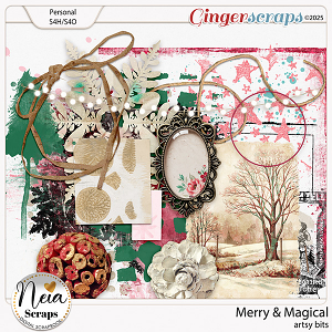 Merry & Magical - Artsy Bits - by Neia Scraps