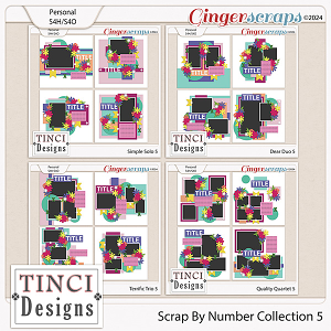 Scrap By Number Collection 5