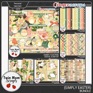 Simply Easter - BUNDLE by Twin Mom Scraps