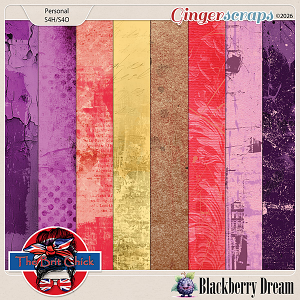 Blackberry Dream Artsy Papers By The Brit Chick