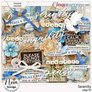 Serenity - Page Kit - by Neia Scraps