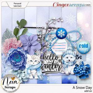 A Snow Day - Add On - by Neia Scraps