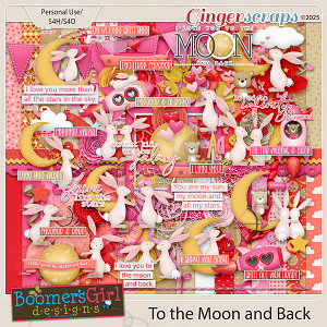 To the Moon and Back by BoomersGirl Designs