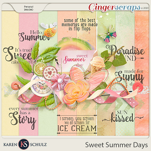 Sweet Summer Days Mini-Kit by Karen Schulz