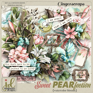 Sweet PEAR-fection {Watercolor Blooms}