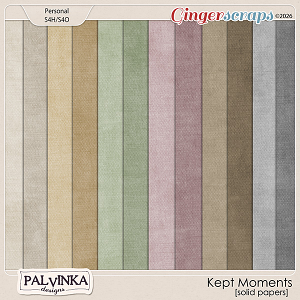 Kept Moments Solid Papers by Palvinka Designs