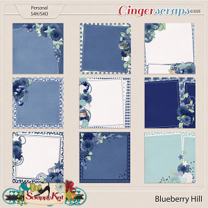 Blueberry Hill Stacked Papers by The Scrappy Kat
