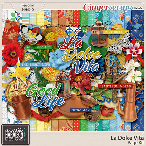 La Dolce Vita Page Kit by Aimee Harrison