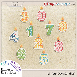 It's Your Day Candles by Kimeric Kreations  