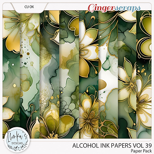CU Alcohol Ink Papers Vol 39 by Ilonka's Designs