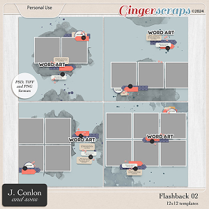 Flashback 02 Template Pack by J. Conlon and Sons