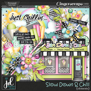 Slow Down and Chill {Elements} by Jumpstart Designs