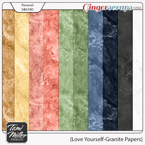 Love Yourself Granite Papers