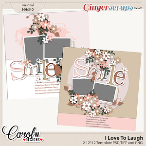 I Love To Laugh-Template