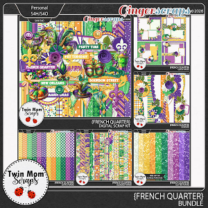 French Quarter - BUNDLE by Twin Mom Scraps