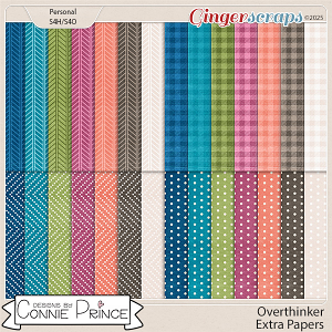 Overthinker - Extra Papers by Connie Prince