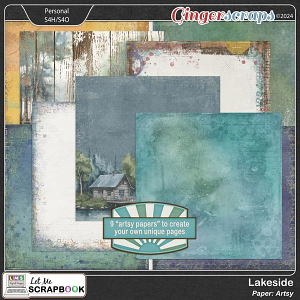 Lakeside Paper-Artsy by Let Me Scrapbook