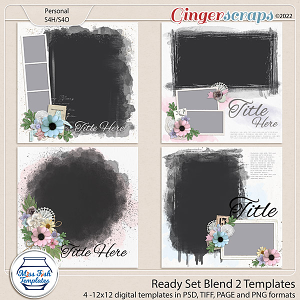 Ready Set Blend 2 Templates by Miss Fish