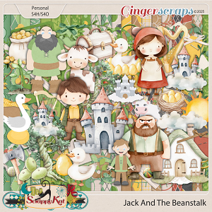 Jack and the Beanstalk Kit by The Scrappy Kat