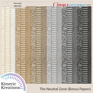 The Neutral Zone Bonus Papers by Kimeric Kreations