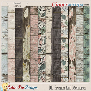Old Friends And Memories Wood Papers
