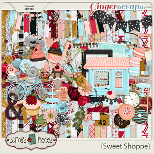 Sweet Shoppe Kit by Scraps N Pieces