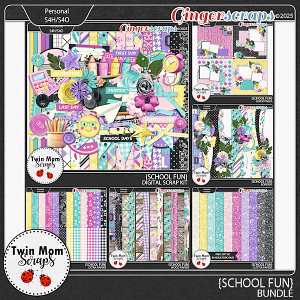 School Fun - BUNDLE by Twin Mom Scraps