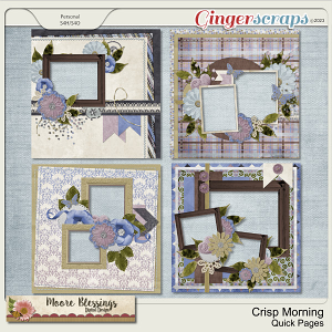 Crisp Morning Quick Pages by Moore Blessings Digital Design 