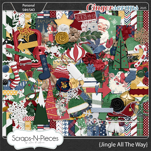 Jingle All The Way Bundled Kit by Scraps N Pieces Jingle All The Way Bundled Kit by Scraps N Pieces