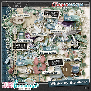 Winter by the Shore Kit by JB Studio