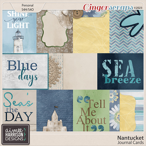 Nantucket Journal Cards by Aimee Harrison
