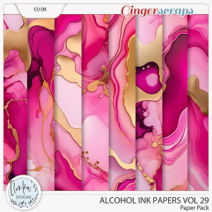 CU Alcohol Ink Papers Vol 29 by Ilonka's Designs