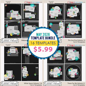 May 2026 Template Bundle by Connie Prince
