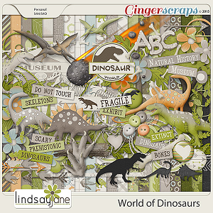 World of Dinosaurs by Lindsay Jane