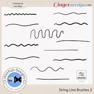 CU String Line Brushes 2 by Wetfish Designs