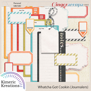 Whatcha Got Cookin Journal Pack by Kimeric Kreations