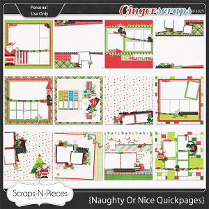 Naughty Or Nice Quickpage by Scraps N Pieces Naughty Or Nice Quickpage by Scraps N Pieces