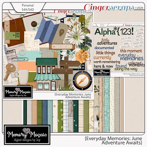 Everyday Memories: June - Adventure Awaits by Memory Mosaic
